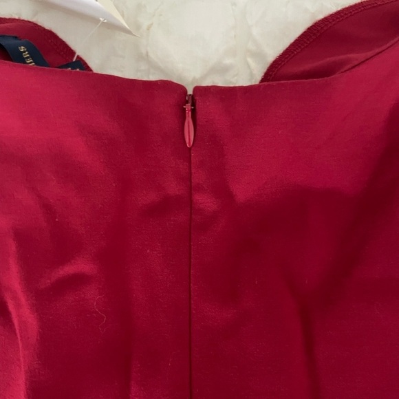 Brooks Brothers red shift knit dress - Picture 6 of 11